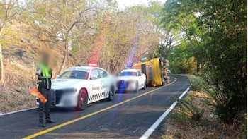 choque accidente vial carreteras autopistas GN