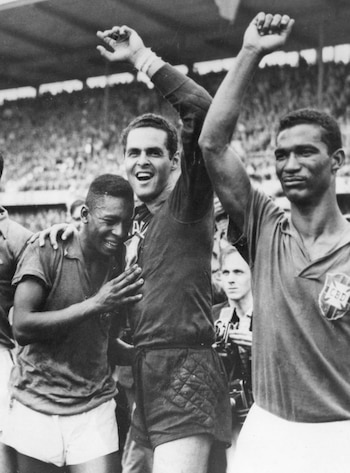 Un joven Pelé hizo historia en 1958 (AP Photo/File)