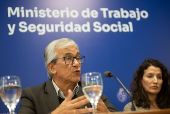 El ministro de Trabajo y Seguridad Social de Uruguay, Juan Castillo (Presidencia)
