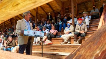 El presidente de la Rural,