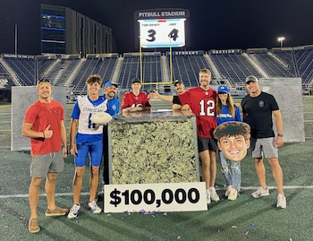 Jake Balanovich mostró sus dotes