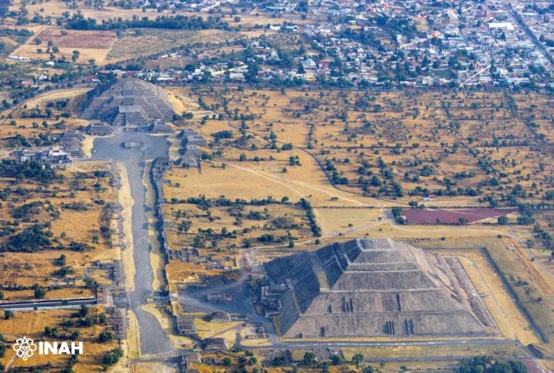Las medidas aplicadas en la Pirámide de la Luna buscan preservar el legado de la civilización teotihuacana.FOTO: INAH