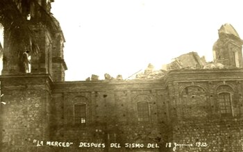 La Merced después del sismo