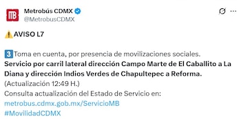 Avance en tiempo real de