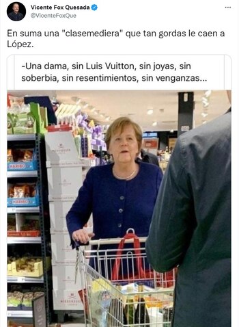 Vicente Fox tundió a AMLO