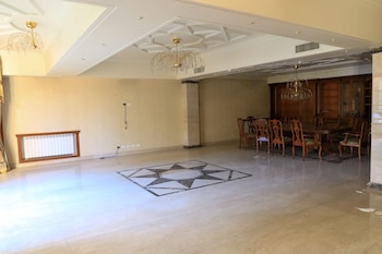 El interior de la propiedad