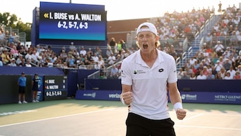 Ignacio Buse se cobra revancha ante Adam Walton y avanza a octavos de final del ATP 250 de Winston-Salem