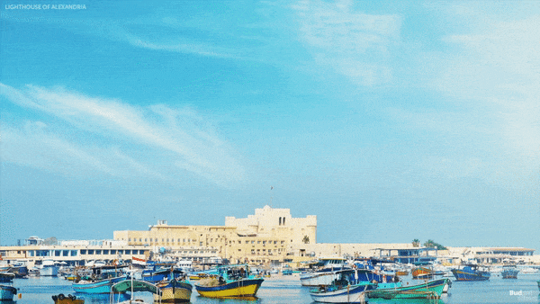 El Faro de Alejandría fue el principal referente de la navegación en el Mediterráneo y una de las Siete Maravillas del Mundo Antiguo (World History Encyclopedia)