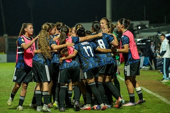 Argentina empató 2-2 ante Chile en el sudamericano sub 17 femenino