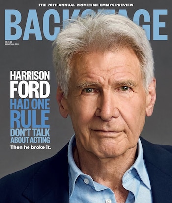 Portada Backstage Magazine Harrison Ford
