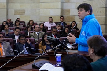 Miguel Uribe fue reconocido internacionalmente