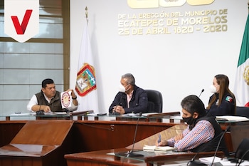 El alcalde de Ecatepec durante