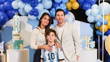 Thiago Messi, el hijo mayor