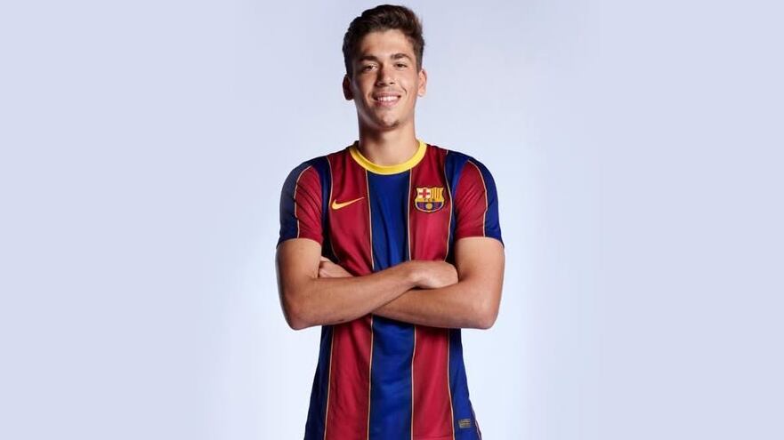 Joan González, exjugador del Barcelona, se retiró del fútbol a los 23 años