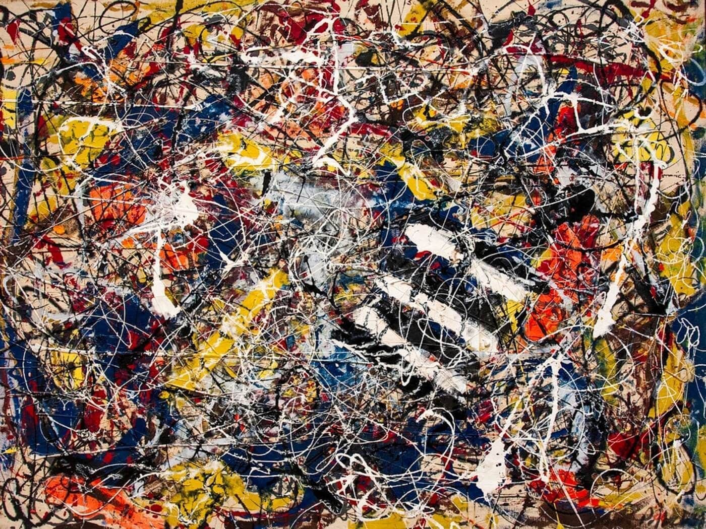 Pintura de Pollock