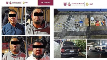 Operativo en la colonia Puebla