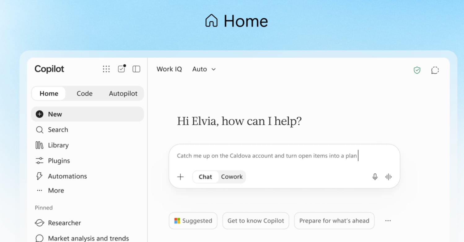 Microsoft implementará un esquema con suscripciones por usuario para tareas habituales y facturación por uso para los agentes avanzados.