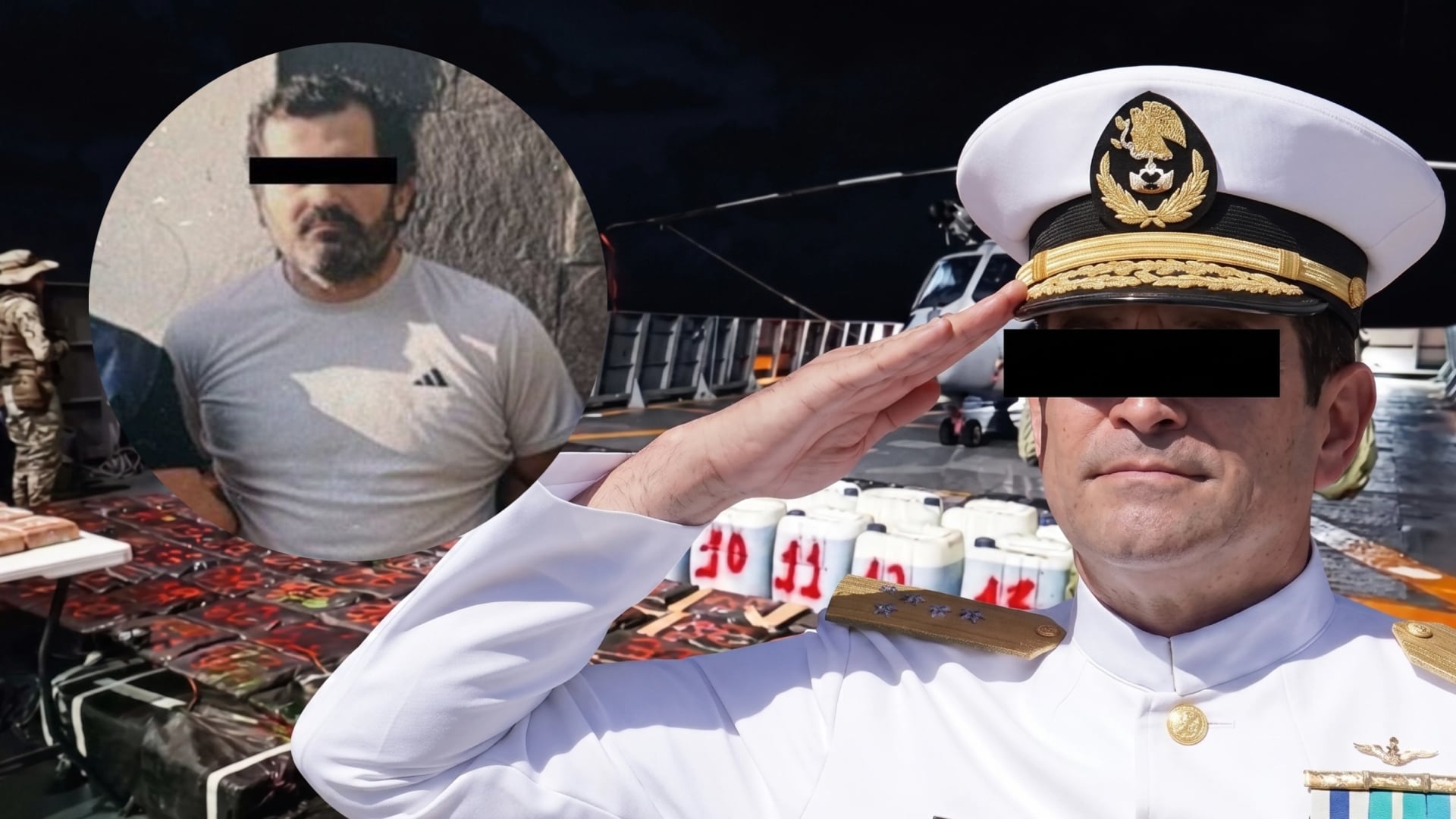 La Fiscalía General de la República investiga a Fernando Farías Laguna y su hermano Manuel Roberto, ambos ex altos mandos de la Marina, por encabezar una red de huachicol fiscal que operó en al menos cinco estados del país. Crédito: Especial