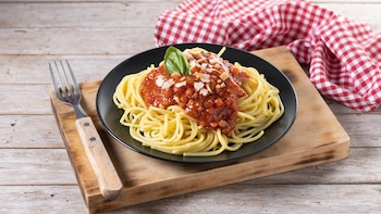 Boloñesa de lentejas, una salsa