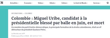 El diario Le Monde publicó