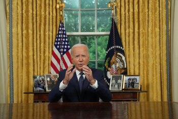 Joe Biden en el Salón