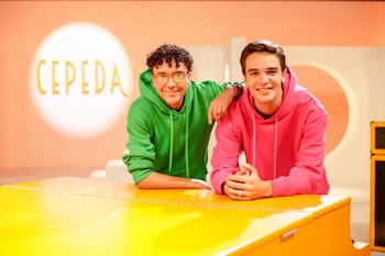 Alejandro Santamaría y Andrés Cepeda