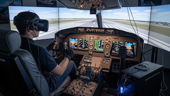 Estudio revela beneficios y desafíos de la realidad virtual en la formación de pilotos de aviación