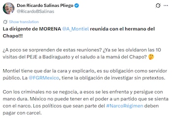 Salinas Pliego exige a Ariadna Montiel dar explicaciones.