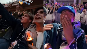 Santos Bravos grita y se emociona hasta las lágrimas en el concierto de BTS: “¿Cómo superamos este momento?