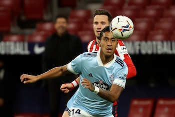 El centrocampista del Celta de