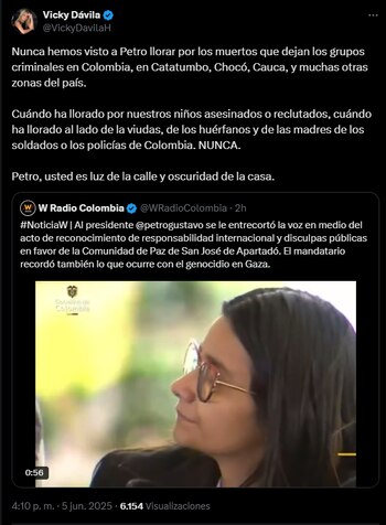 La precandidata sostuvo miles de