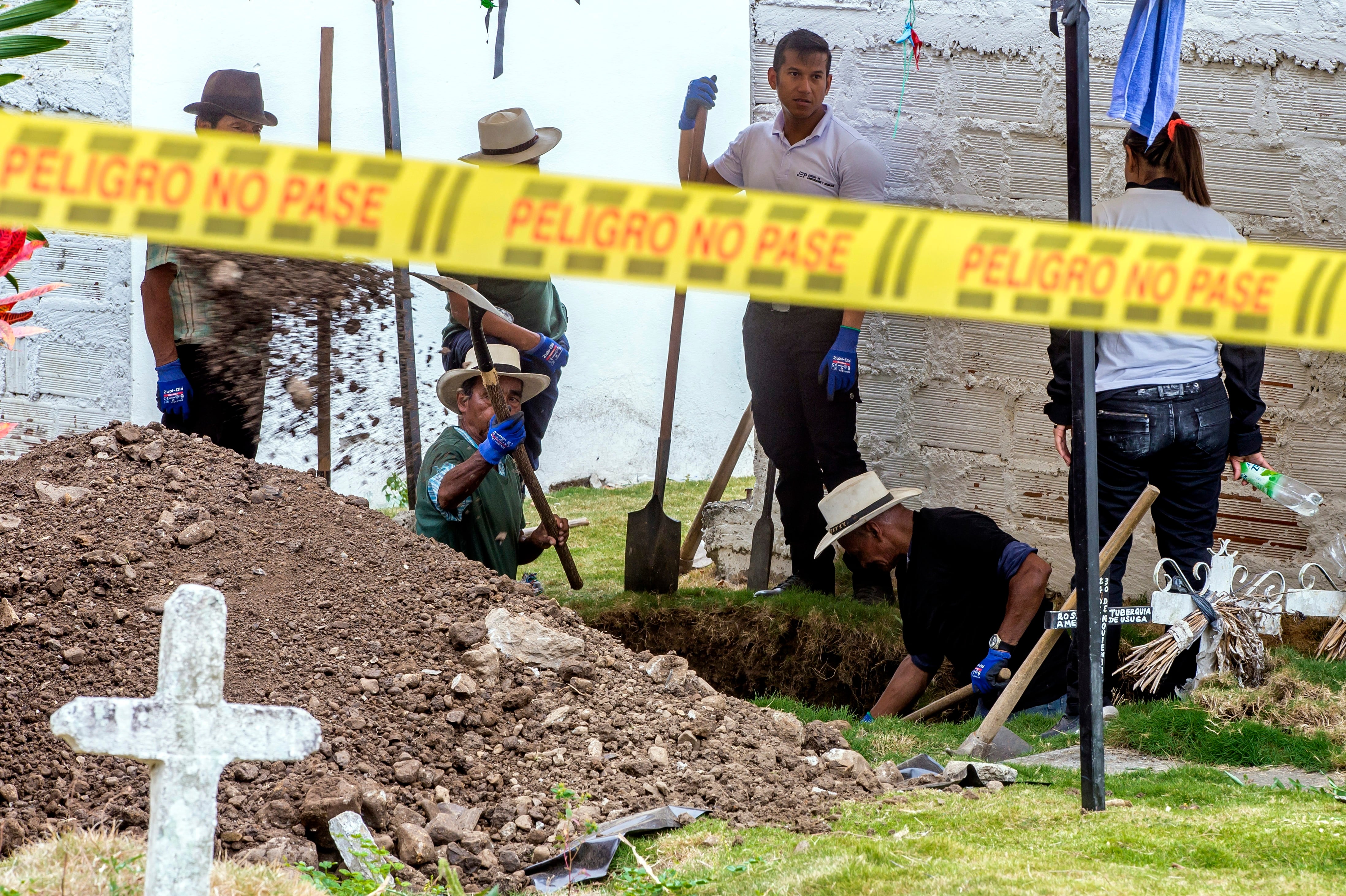 En menos de 4 años, en Antioquia se han recuperado cuerpos de más de 200 personas desaparecidas | EFE/ Alvaro Ballesteros/Archivo