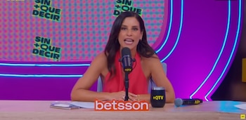 La conductora afirmó que el