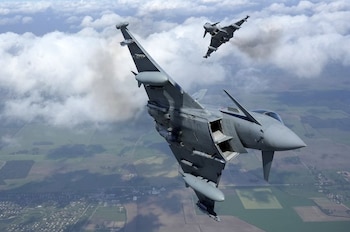 Aviones de combate Eurofighter Typhoon