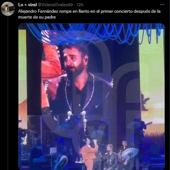 El emotivo momento de "El