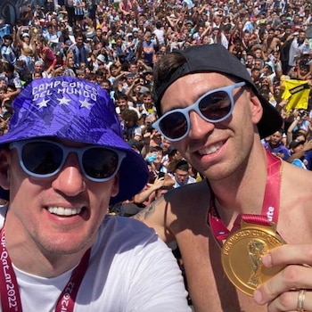 Franco Armani y Dibu Martínez,