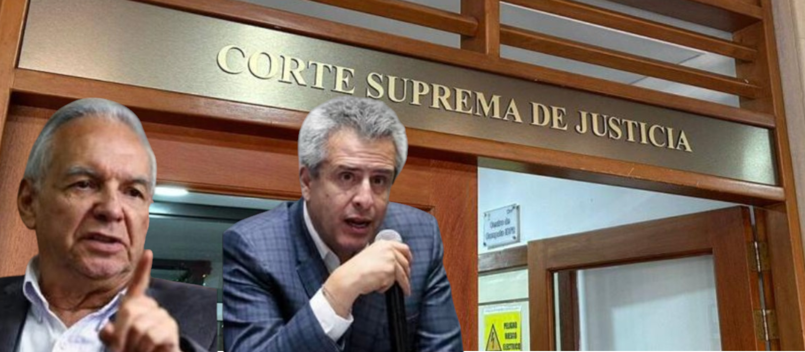 El magistrado Jorge Emilio Caldas Vera fue designado como ponente del caso y estará a cargo de dirigir el proceso en esta etapa - crédito Carlos Ortega/EFE, Luisa González/REUTERS y Colprensa