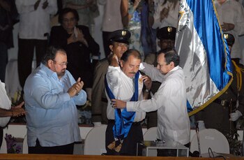 Ortega al asumir otro mandato,