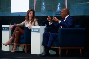 Eric Adams, alcalde de Nueva