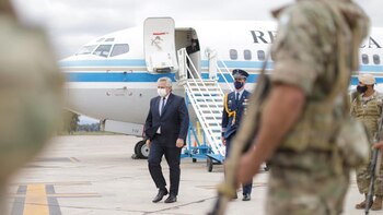 El presidente Alberto Fernández