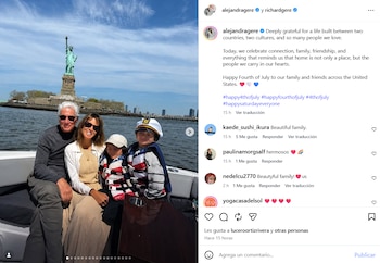 Los hijos de Richard Gere y su esposa Alejandra Silva