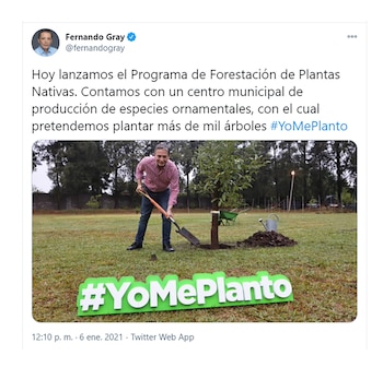 El mensaje que publicó Fernando