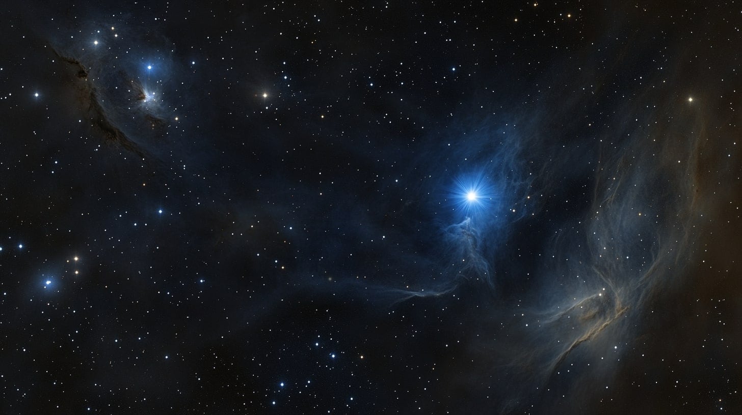 El cometa 3I/ATLAS atraviesa el cielo cerca de la constelación de Virgo tras cruzar detrás del Sol (Imagen Ilustrativa Infobae)