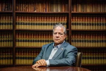 Mike Romano in Clarksburg, W.Va., June 19, 2026. As a member of the West Virginia state senate in 2019, Romano crafted bipartisan legislation when his then-colleague Charles Trump to regulate third-party litigation funding. (Kristian Thacker/The New York Times)