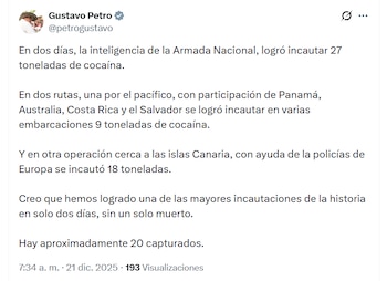 El presidente resaltó la labor