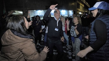 El festejo de Carlos Pérez