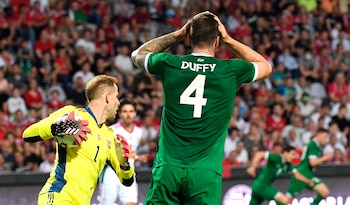 Partido amistoso entre Irlanda y