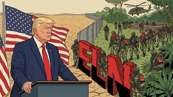 ELN frenó la estrategia de Donald Trump en Venezuela, según el Wall Street Journal: qué pasó