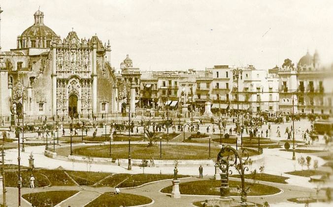 La Real y Pontificia Universidad de México se ubicaba en lo que hoy es la esquina de las calles Corregidora y Erasmo Castellanos. (Gobierno de México/Archivo General de la Nación)
