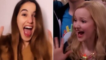 Mila interprestó a Dove Cameron